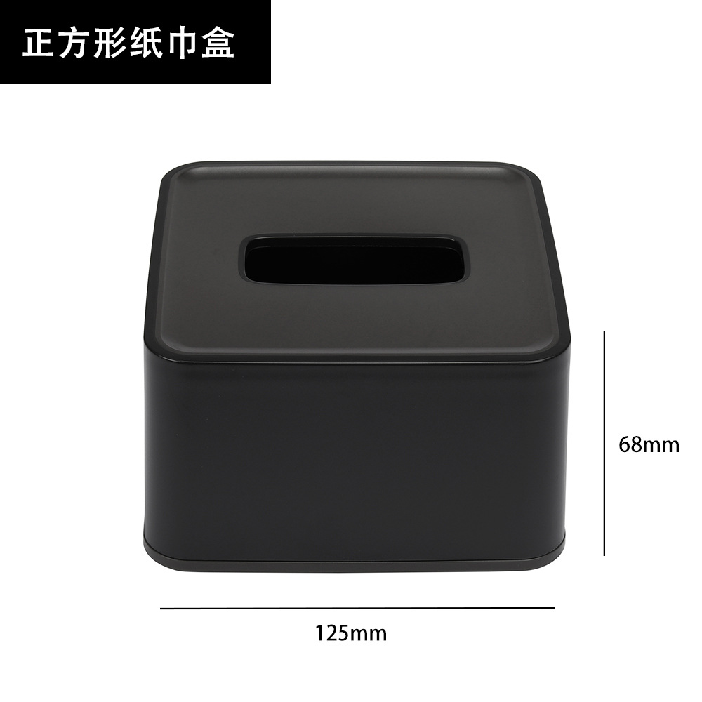Venta directa de fábrica habitación de hotel bandeja de plástico ABS caja de consumibles caja de papel tisú bandeja de té soporte de taza toalla bandeja kit pic 5