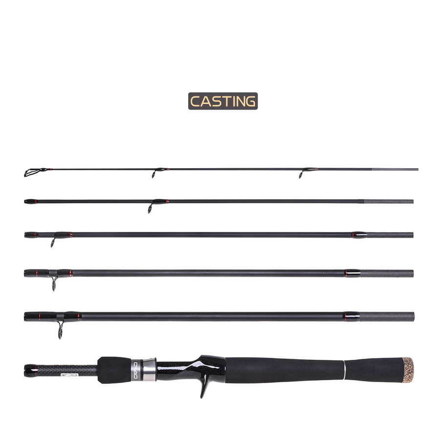 28040 CAPACI [Multi-Section Super Short-circuit Sub-Rod] 2.1/2.4m M Straight handle Sea Bass Fishing Rod 67 pic 9