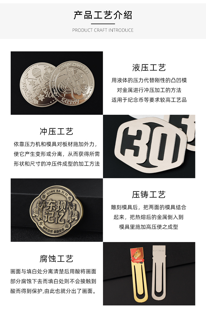 Custom-made brass corroded book sign metal card bookmark set, school graduation souvenir bookmark baked paint pic 12