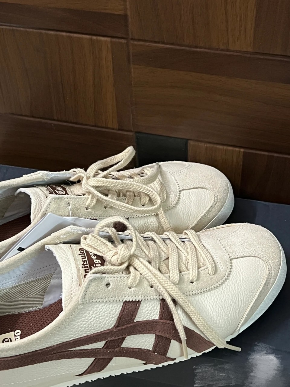 亚瑟Ontsuka Tiger鬼冢虎女式板鞋莆田纯原皮面休闲经典色系男鞋详情2