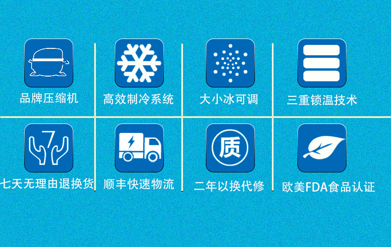 制冰机Ice maker 家用制冰机跨境电商外贸出口奶茶专用ice maker详情2