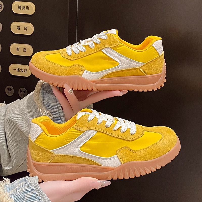 马速主义2025新款小众设计ins潮萌爪鞋女春厚底运动鞋休闲大头鞋详情7