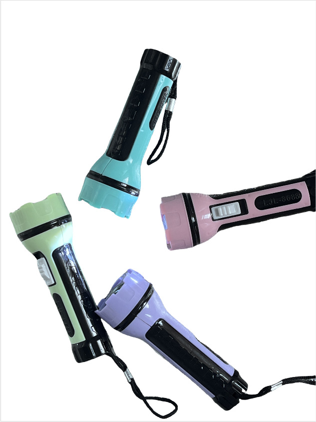 儿童玩具LED迷你手电应急灯调光手电筒彩色塑料小照明派对玩具详情3