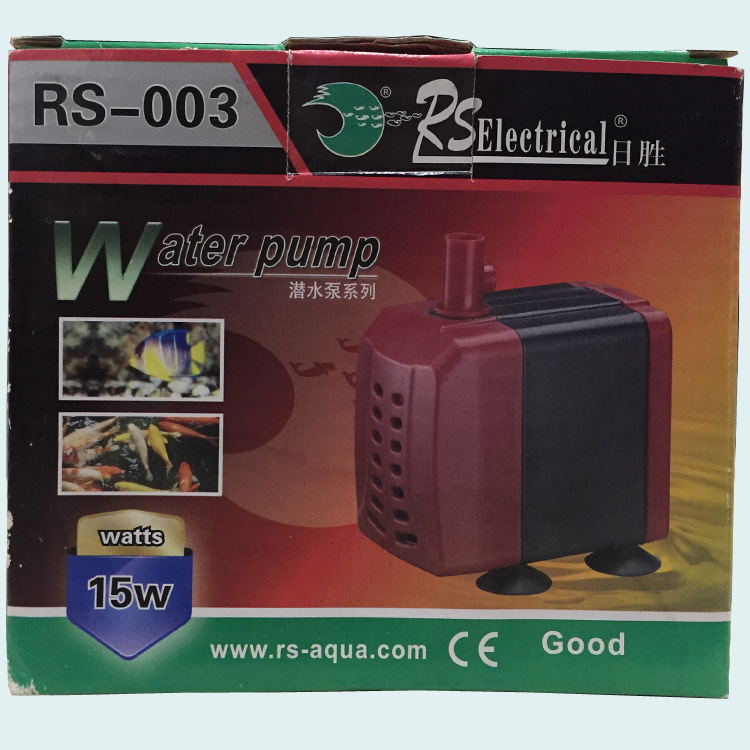 Baojie Aquarium Fish Tank Landscape Device, Fish Tank Submersible Pump, Risheng Pump RS-03 13 23 33 Factory Wholesale pic 30