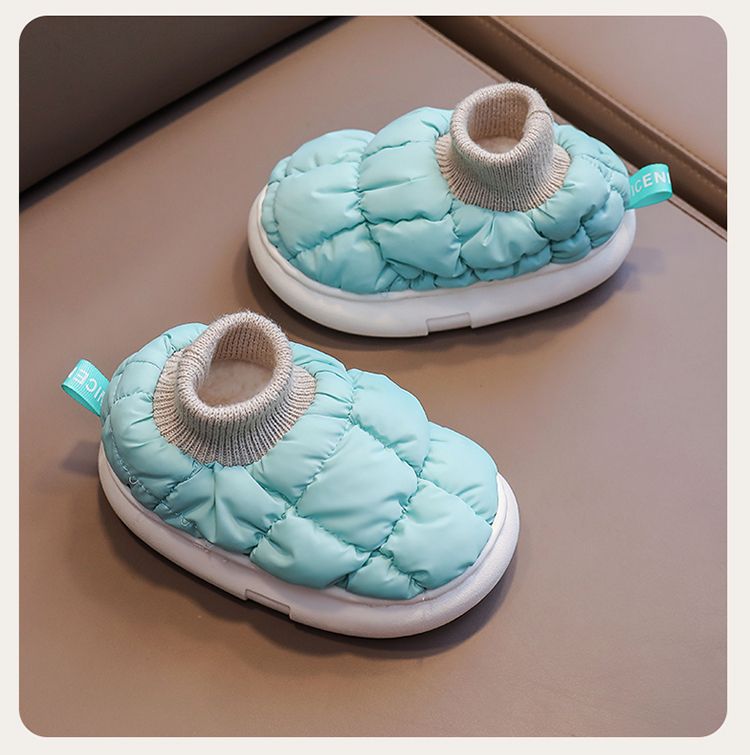 儿童棉拖鞋宝宝室内防滑软底居家棉鞋男女童室内保暖防水包跟棉鞋详情18