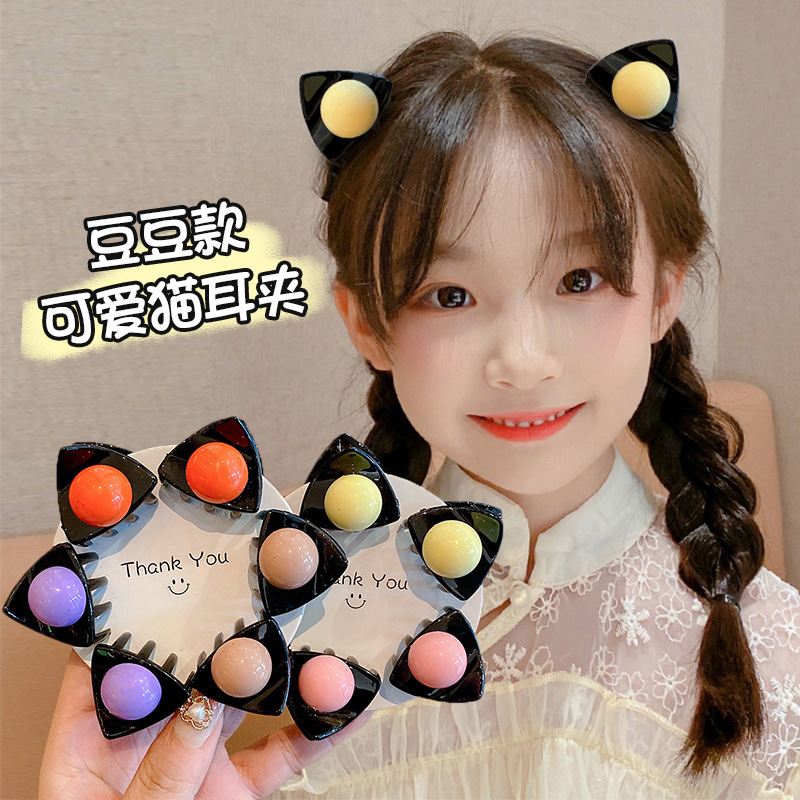 儿童韩版在逃公主同款系列蝴蝶结小抓夹女童碎发整理神器清新甜美详情1