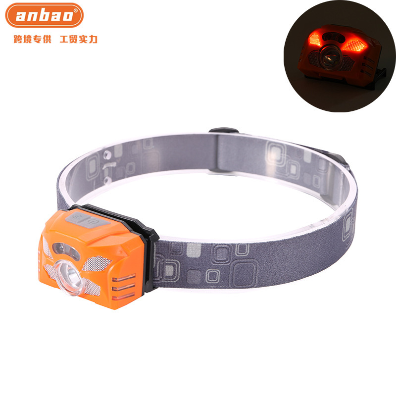 Head-mounted USB charging light, night fishing light, portable night fishing camping light, cap clamp light, power failure emergency light pic 1