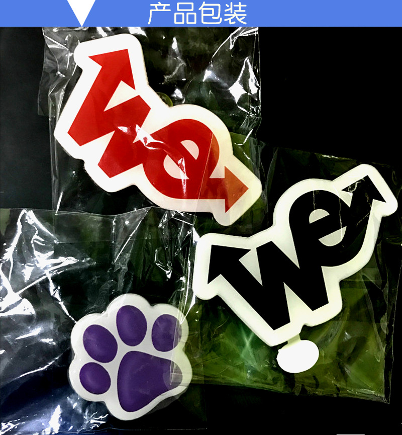 定制led发光胸牌别针式亚克力闪光胸章订做logo活动气氛礼