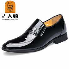 Elderly head leather shoes for men 2024 Spring and Autumn Factory soft-soled shoes for men with hollowed-out lazy shoes for men casual single shoes 117072 pic 57