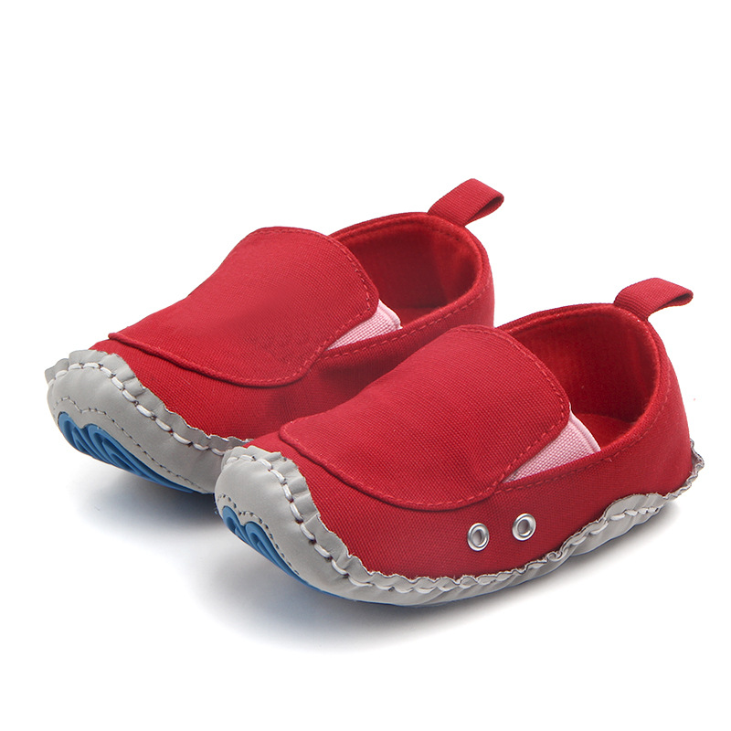 Wholesale of new hand-sewn rubber-soled baby walking shoes for spring and autumn. Baby walking shoes 0852 pic 2
