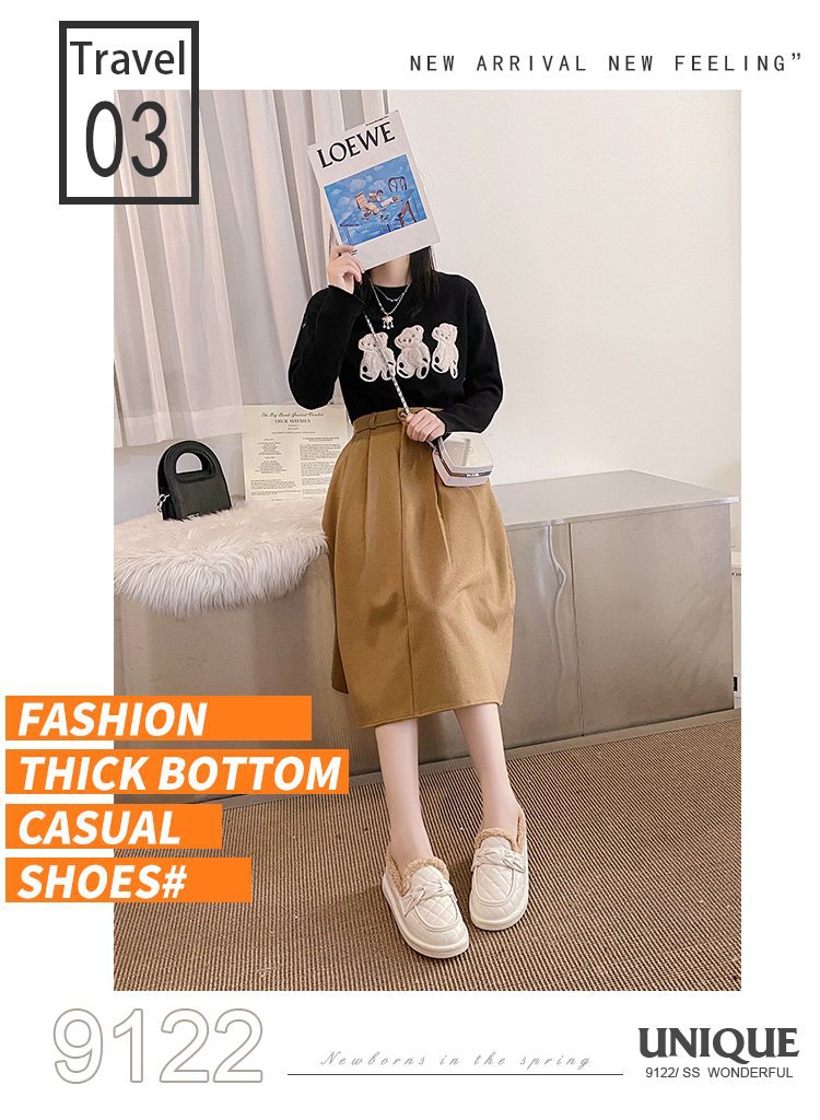 2022夏季新款现货休闲风追求潮流也要崇尚品质！女式时尚单鞋详情1