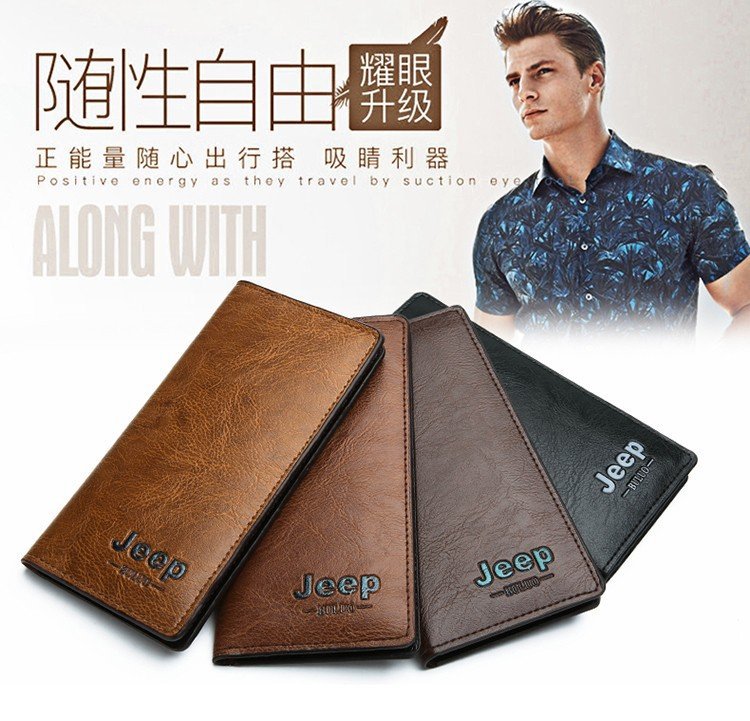 赠品长款 男士钱包长款包时尚商务男手拿包休闲牛皮手包详情34