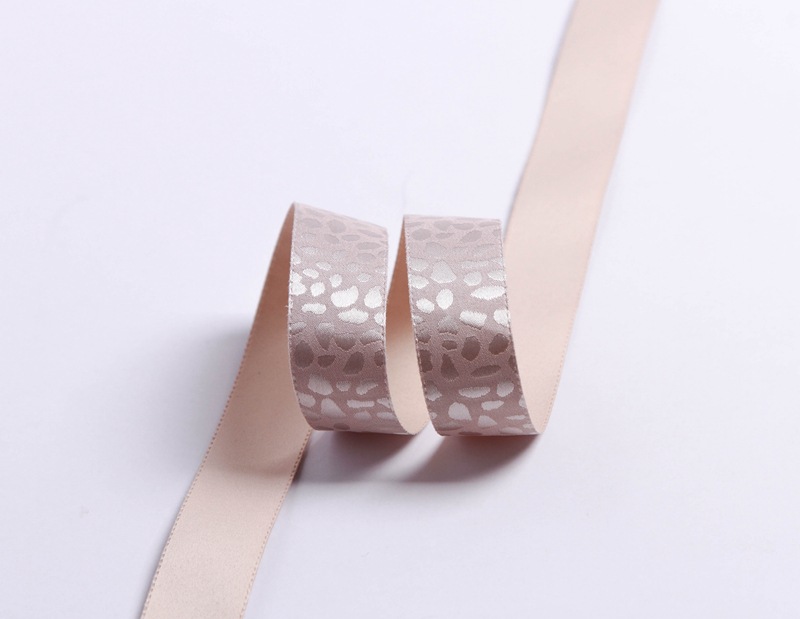 Korean version leopard print embroidered jacquard webbing diy bow hair accessory gift floral packaging pet brooch chest strap pic 14