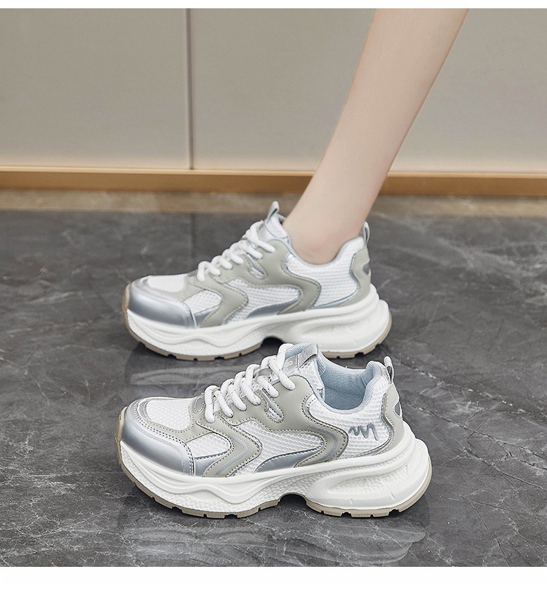 ins韩版新款老爹鞋女2024秋季学生跑步运动厚底增高休闲街拍Y5503详情24