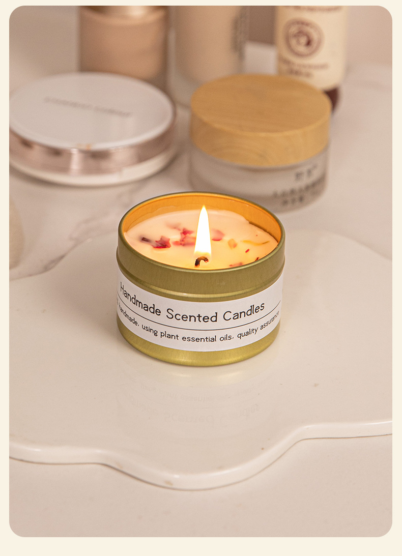 跨境大豆蜡干花香薰蜡烛 ?结婚伴手礼生日礼物花氛芳熏香蜡烛详情16