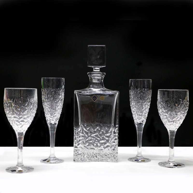 Import BOHEMIA crystal wine glass gobletcreative pic 4
