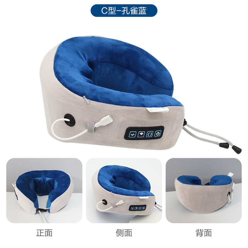 Wholesale gifts of multi-functional cervical massage pillows, U-shaped pillows, travel pillows, neck protection pillows and electric massage pillows from the manufacturer pic 13