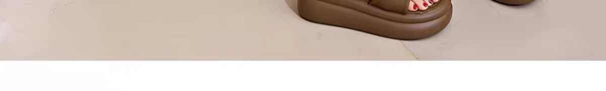 小香风厚底凉拖鞋女夏季外穿2024新款松糕气质增高仙女海边沙滩鞋详情4