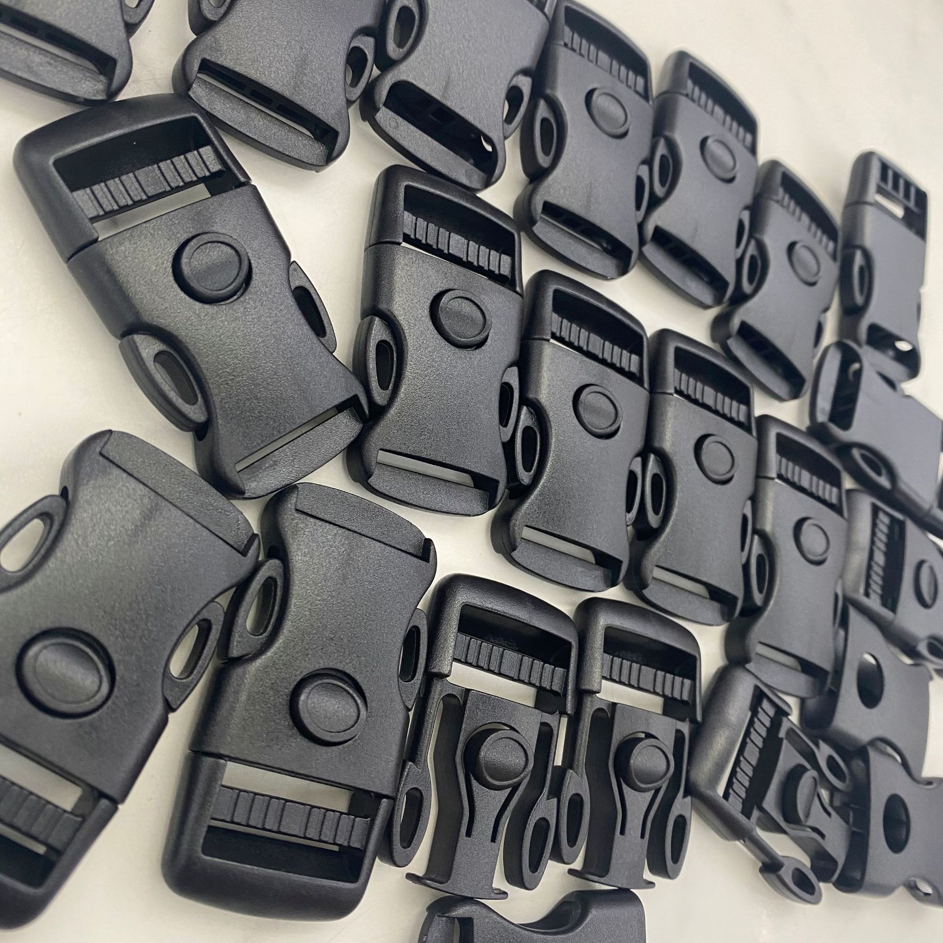 Plastic buckles, bag webbing buckles, webbing adjustment buckles, backpack buckles, firm 2.5CM webbing buckles, etc pic 6