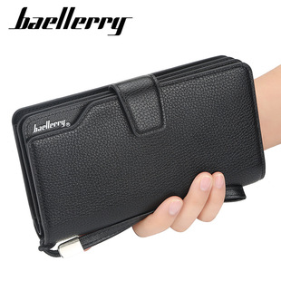 baellerry钱包男士长款韩版青年大容量手拿包拉链多功能手包批发详情6