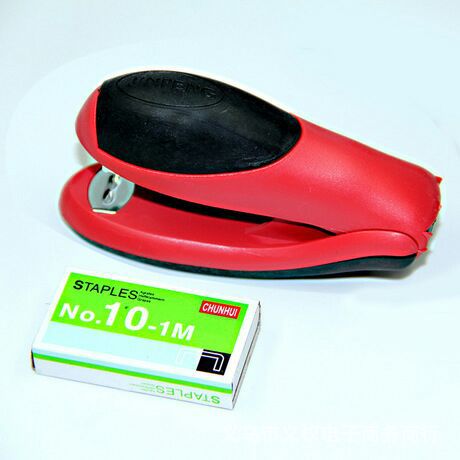Stapler, stapler needle set, hand-held mini stapler, creative student office supplies factory direct sales pic 11