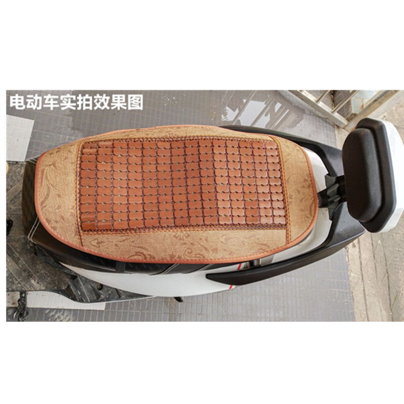 冰凉垫坐垫夏季凉垫防滑方形电动车摩托车隔热防晒踏板车凉席座套详情12