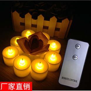 电子茶蜡 CR2032电子蜡烛灯LED仿真蜡烛生日圣诞节庆气氛布置用品详情6