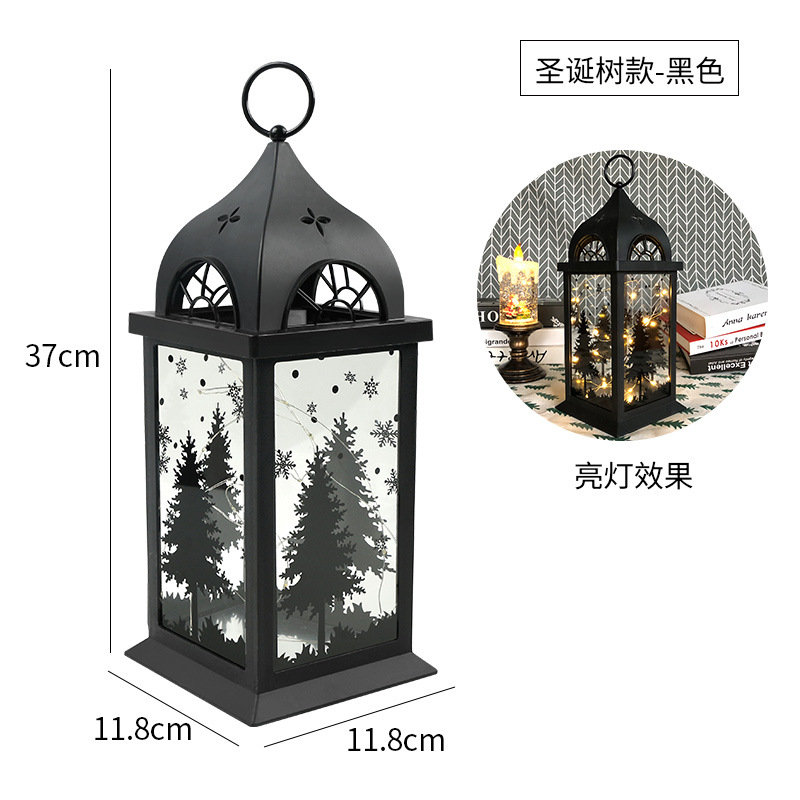 Wholesale of Christmas illuminated light hanging ornaments, illuminated hand-held wind lamps, bar window displays, restaurant and shopping mall decoration and decoration props pic 10
