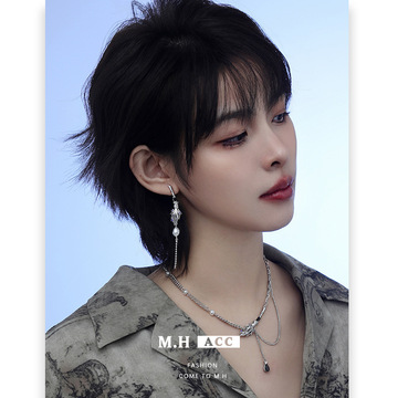 锆石珍珠耳环女批发高级感法式复古925银针耳钉跨境轻奢耳饰新品详情6