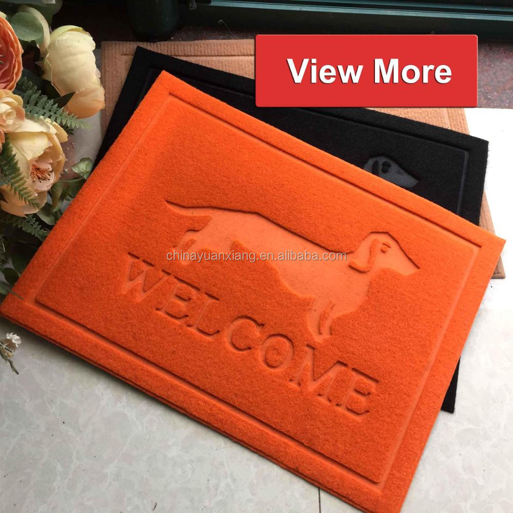 Rubber embossed coir coconut thread, coconut palm coco, coconut shell fiber, coconut tree anti-slip mat, carpet, door mat, floor mat pic 17