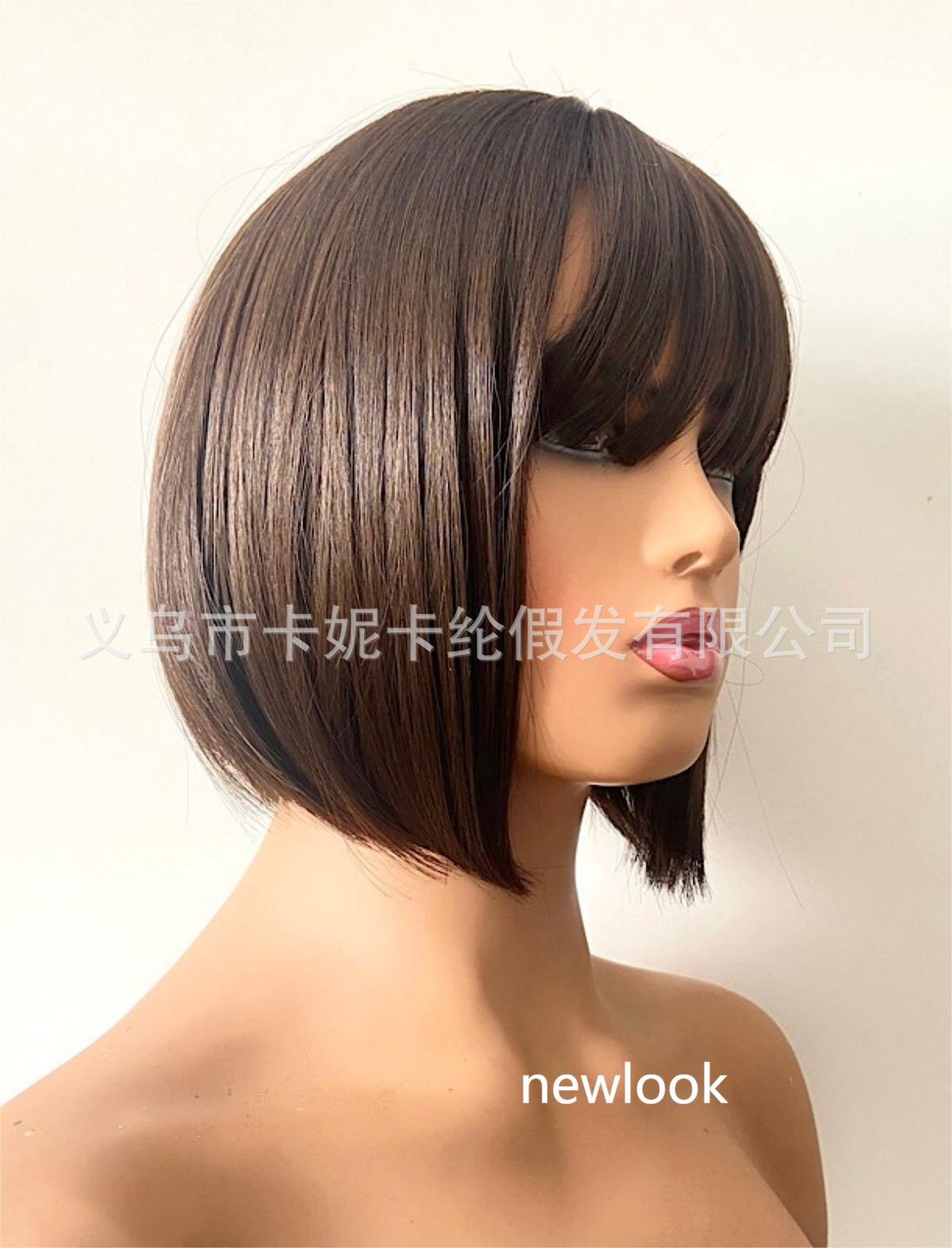 The new newlook black bangs Bob wig making machine, a hit from Europe and America pic 10