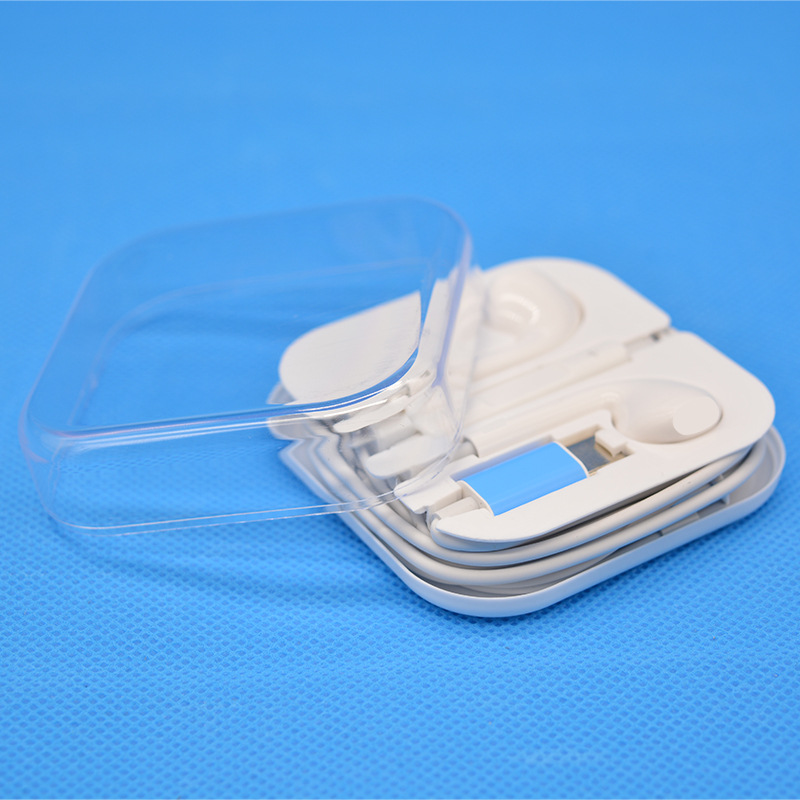 适用苹果有线耳机 typec耳机入耳式有线扁头圆头线控耳机原厂批发详情6