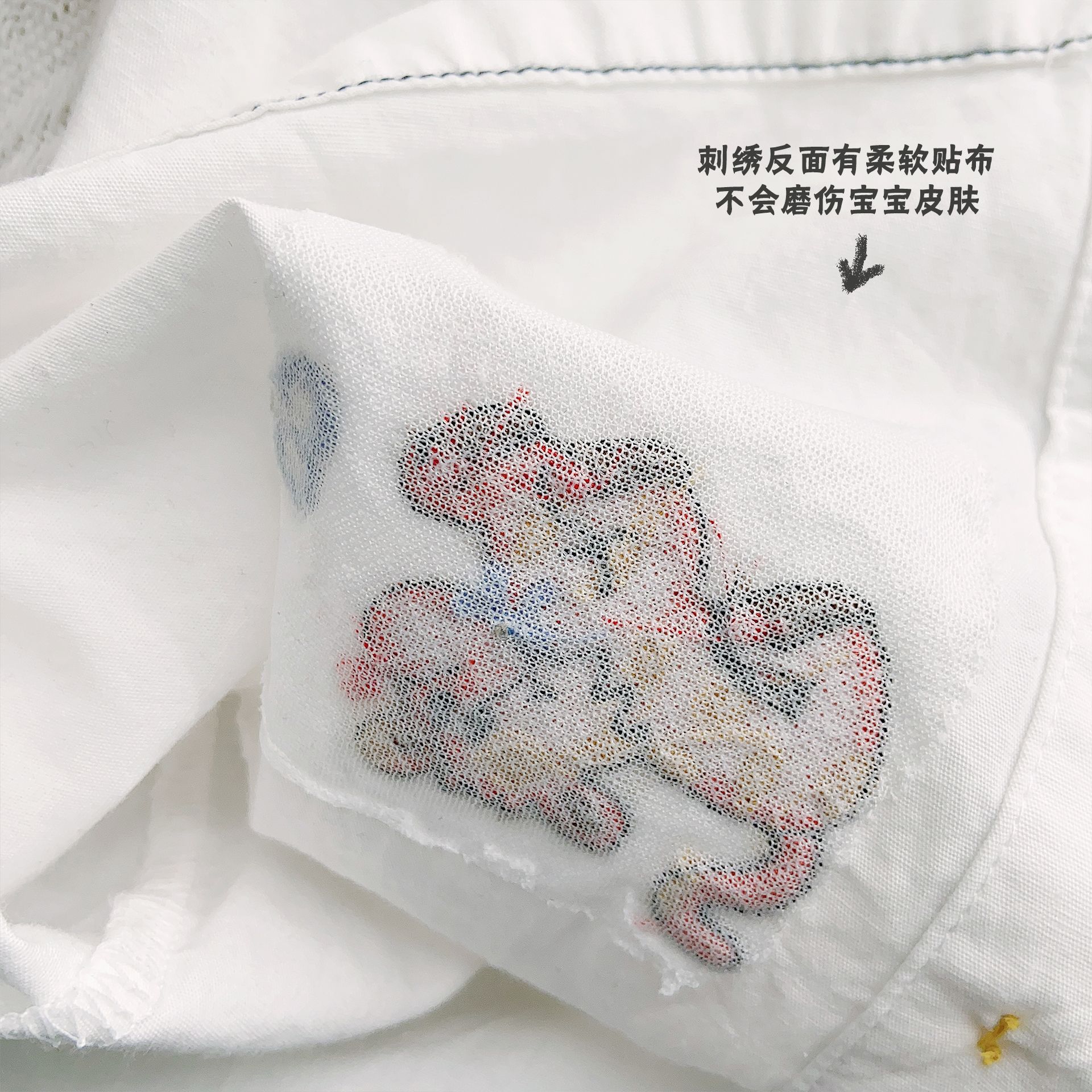 儿童衬衣23夏婴儿衬衫刺绣翻领衬衫男宝宝女宝宝上衣春款潮款童装详情19