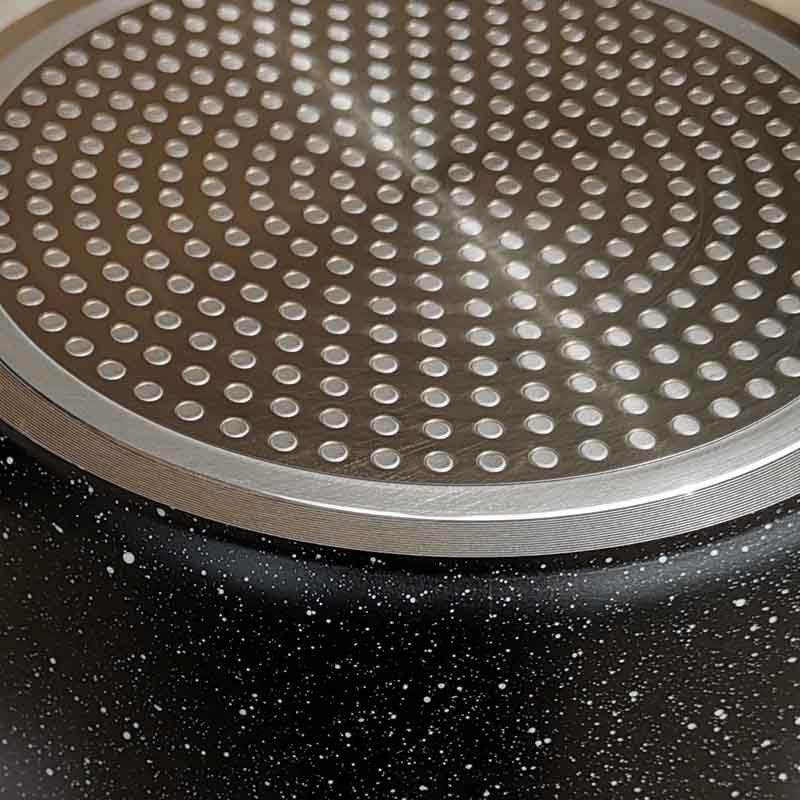 LOVE COOKING Supor Japanese wood-grain tourmaline non-stick soup pot Clay pot Chinese medicine 煲仔饭 20/24/28CM marble pot pic 6