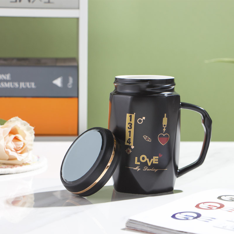 情人节陶瓷杯创意数字520情侣杯1314对杯男女朋友礼物七夕礼品带盖带柄勺套装高档礼盒支持做客logo工厂直供详情11