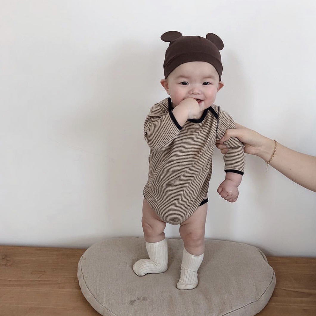 Versión coreana super moe baby hat 100 días para hombres y mujeres bebé lindo gorro de orejas grandes pic 2