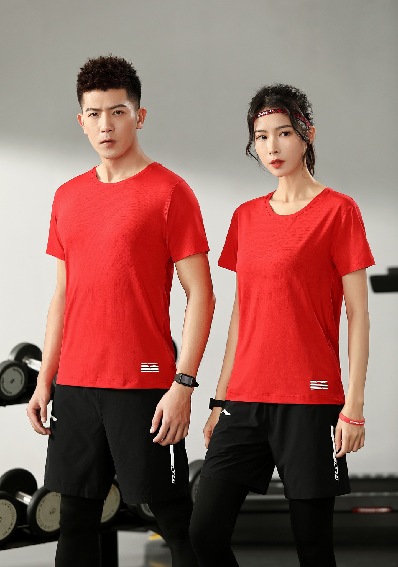 冰丝速干衣T恤定印制logo工作服短袖圆领运动户外跑步文化广告衫详情27