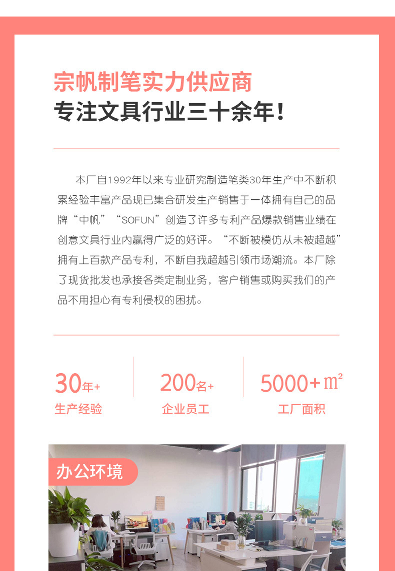 宗帆文具花朵按动中性笔ins雏菊郁金香速干刷题笔0.5mm黑笔签字笔详情12