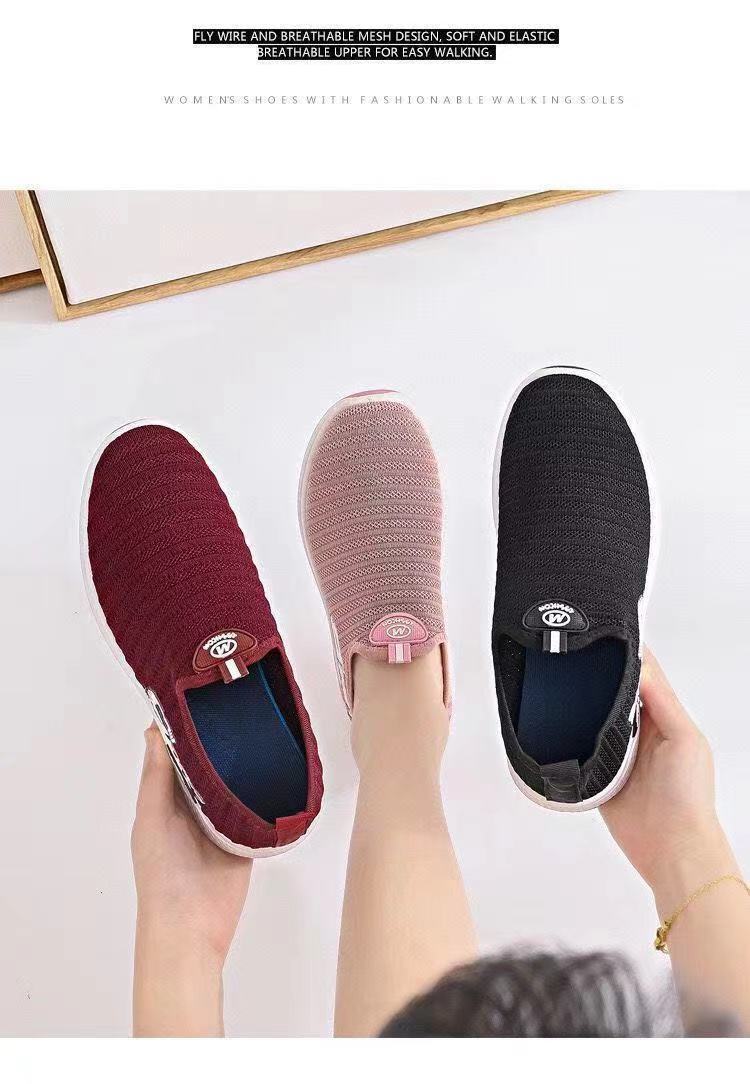 老年人妈妈鞋老北京布鞋女软底新款老太太鞋网面透气一脚蹬妈妈详情14