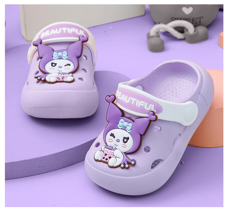 儿童拖鞋小童宝宝软底夏男童女童洞洞鞋防滑凉拖鞋小孩夏季批发 详情12