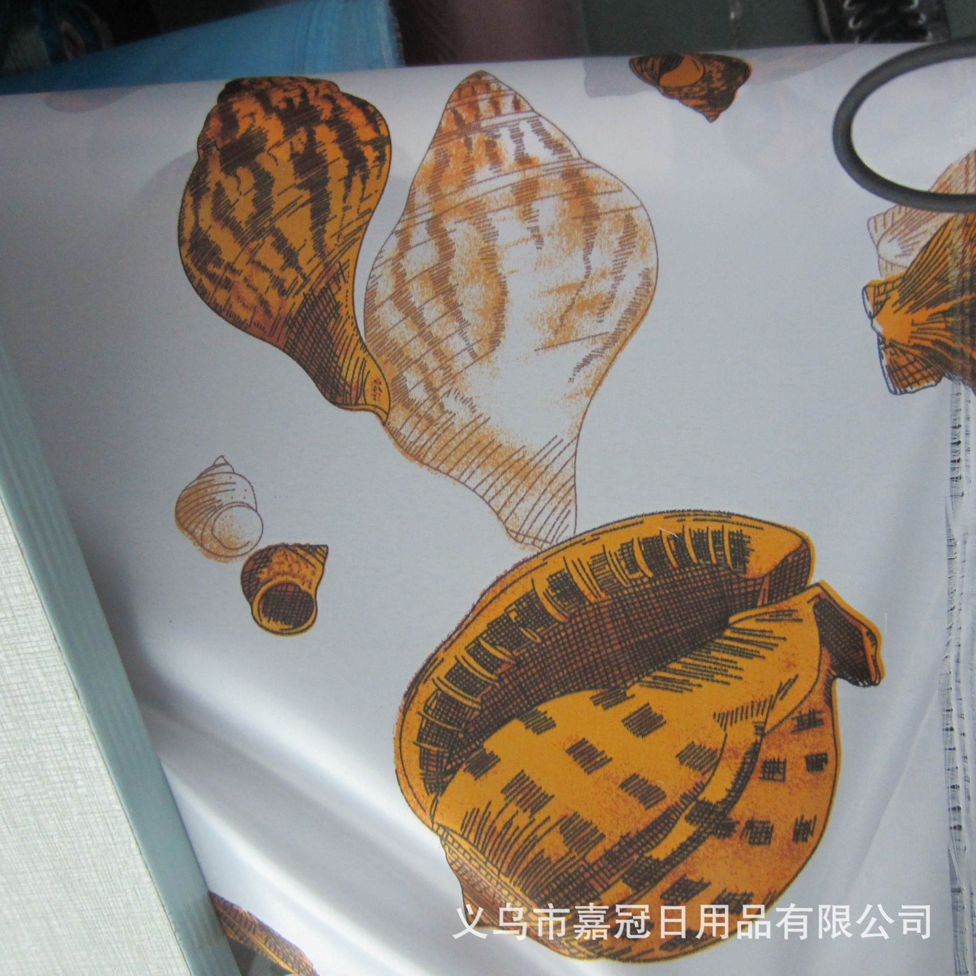 European-style colored printed polyester apron, waterproof thickened, non-stick to oil kitchenware pic 12