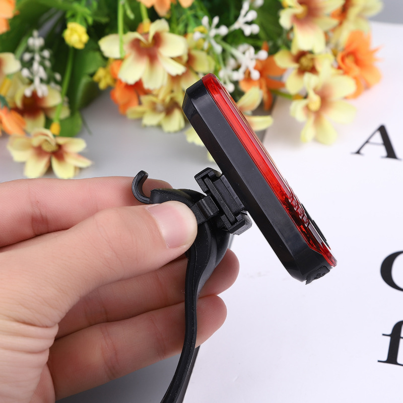 Night warning light, bicycle luminous rear light, bicycle reflective taillight, creative night mountain bike pic 9