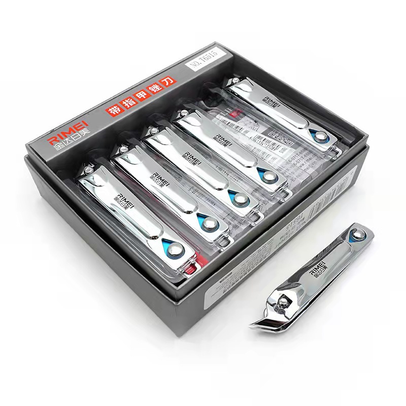 Jinda Rimei 6515 slanted nail clippers, household nail clippers with file, nail art dead skin clippers, eagle beak nail trimming clippers wholesale pic 9