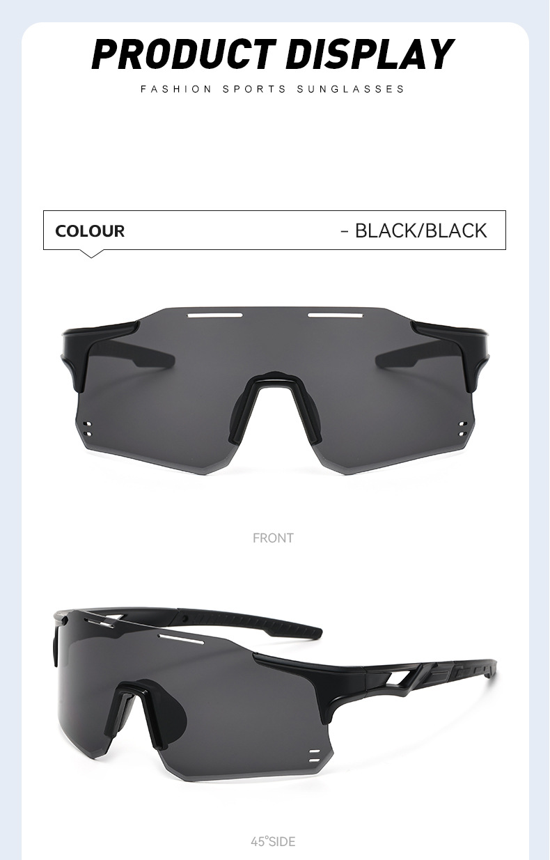 新款男女户外骑行眼镜跨境欧美炫彩运动墨镜户外登山变色太阳镜详情11