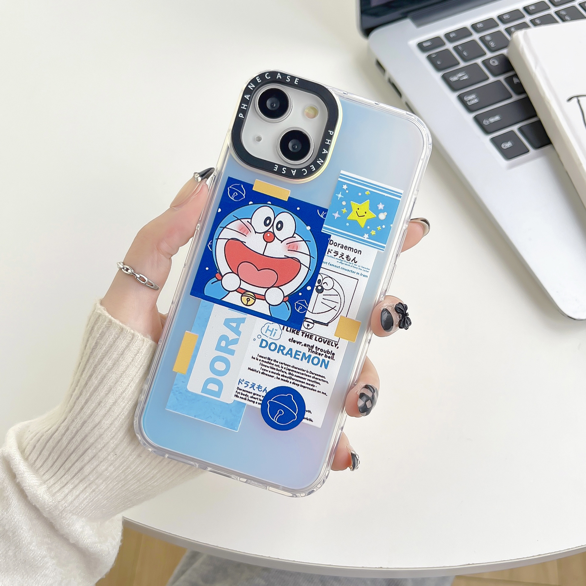Laser Cartoon 14 is suitable for iPhone14Promax and iPhone 13Pro phone cases. 12 Personalized and 11 shockproof XSMAX pic 26