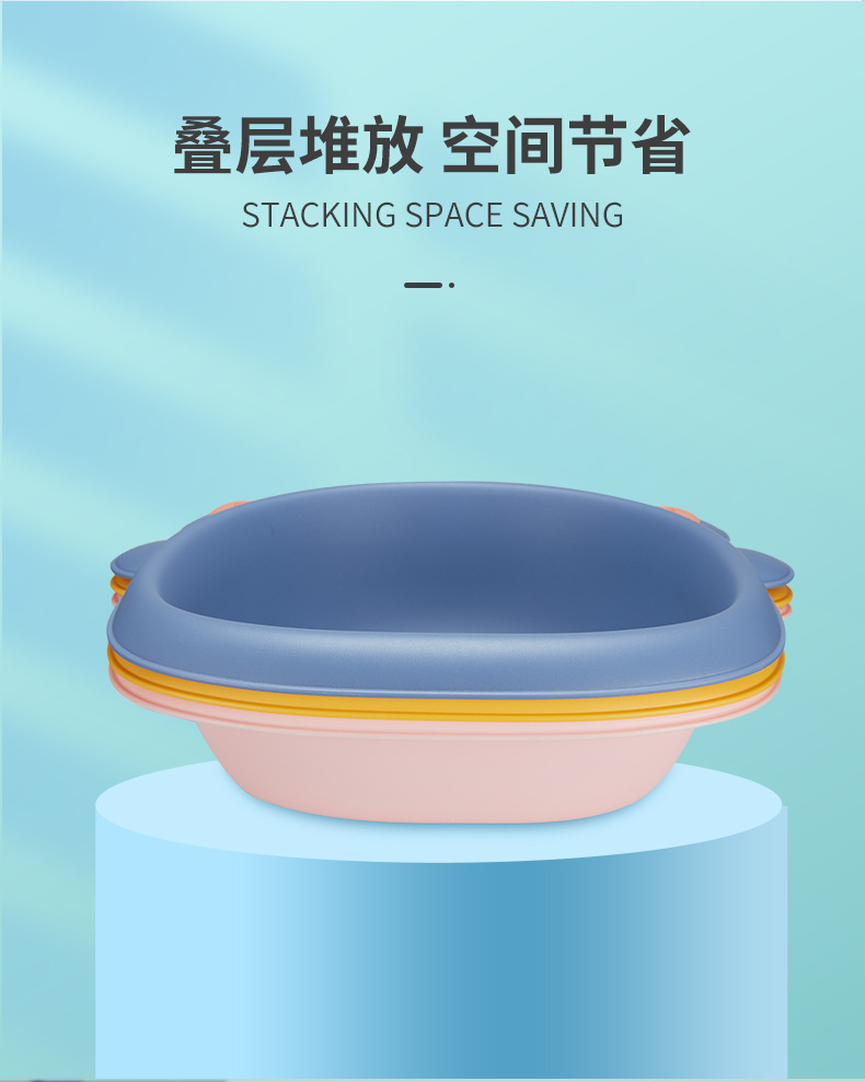 Suministro de fábrica lavabo para niños bebé león lavabo de plástico bebé dibujos animados lindo lavar las manos lavar la cara lavar los pies lavabo PP pic 6