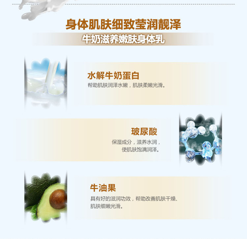 Boquanya Milk Body Lotion Lotion Body Care pic 8