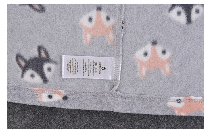 A three-piece set of baby, spring, autumn and winter vests, hooded outerwear, and baby fleece backpack clothing pic 21
