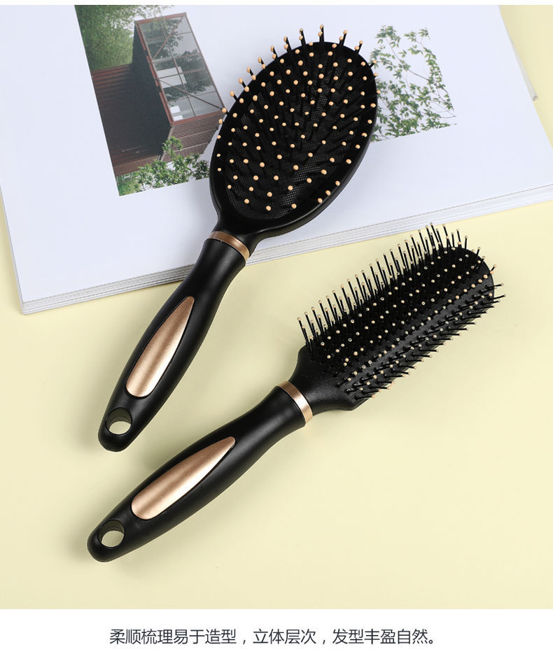 家用卷发梳子批发男女气垫气囊按摩梳排骨梳内扣造型美发圆筒滚梳详情36