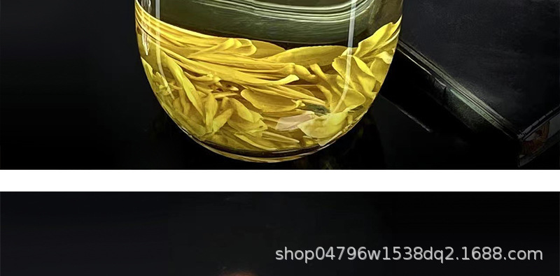 The new thickened heat-resistant glass cup, portable tea-water separation glass cup, compact and suitable for both men and women, large-capacity dwen Dwen cup pic 40
